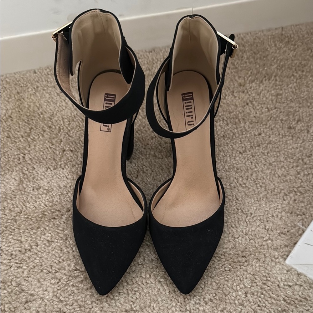 Elegant Black Women's Heels